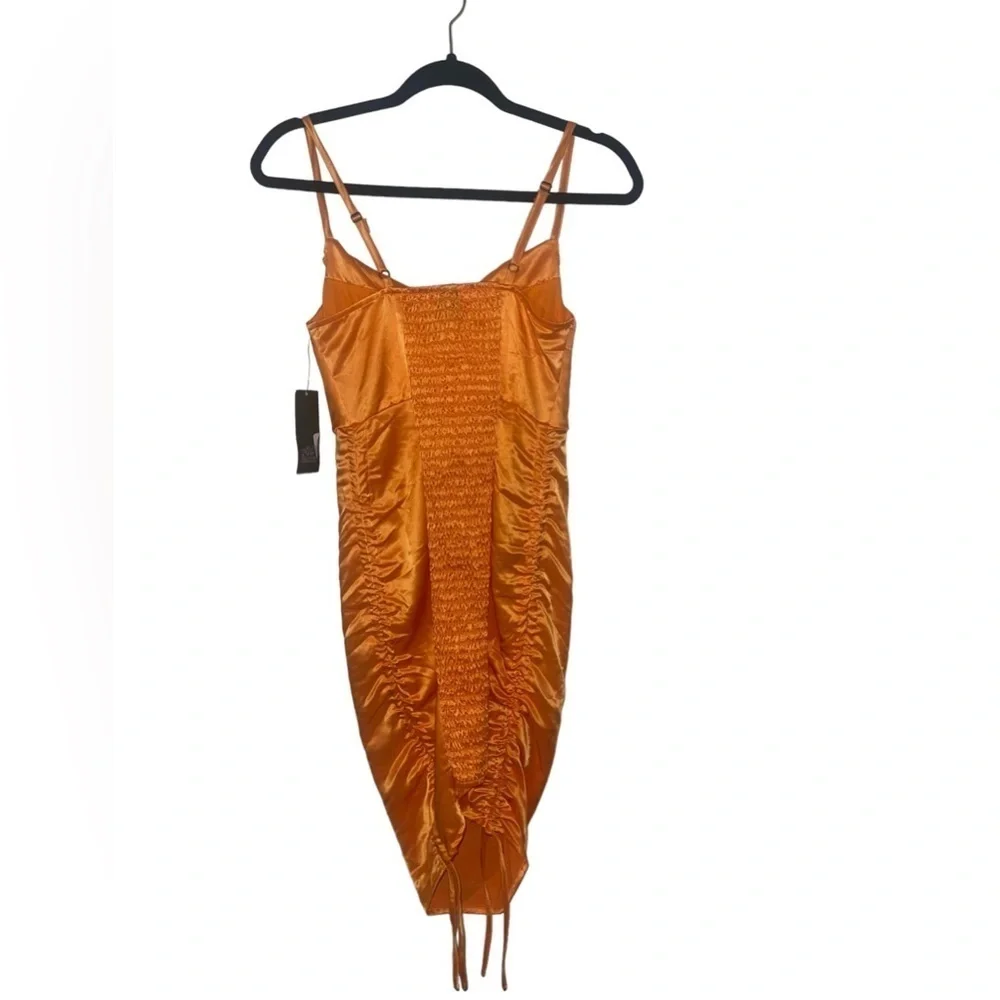 Wild Fable NWT sexy orange 🍊 dress‎ size small - Picture 2 of 6